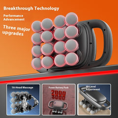 16-head Electric Waist And Leg Loosening Instrument Neck Cream Gun