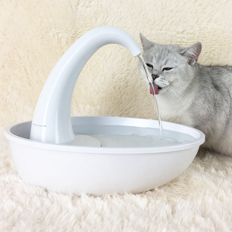 Pet Drinking Fountain Cat Feeding Water Flowing Fountain Main image
