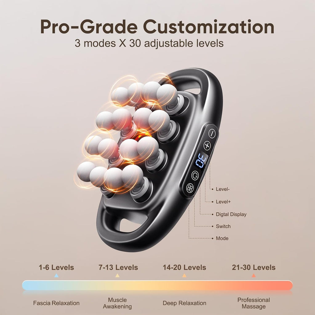 16 head massage gun deep tissue levels