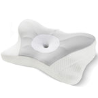 Ergonomic Memory Foam Neck Pillow – King Size for Better Sleep