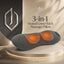 3-in-1 Back Massager Pillow – Heat, Vibration & Airbag Support for Daily Comfort