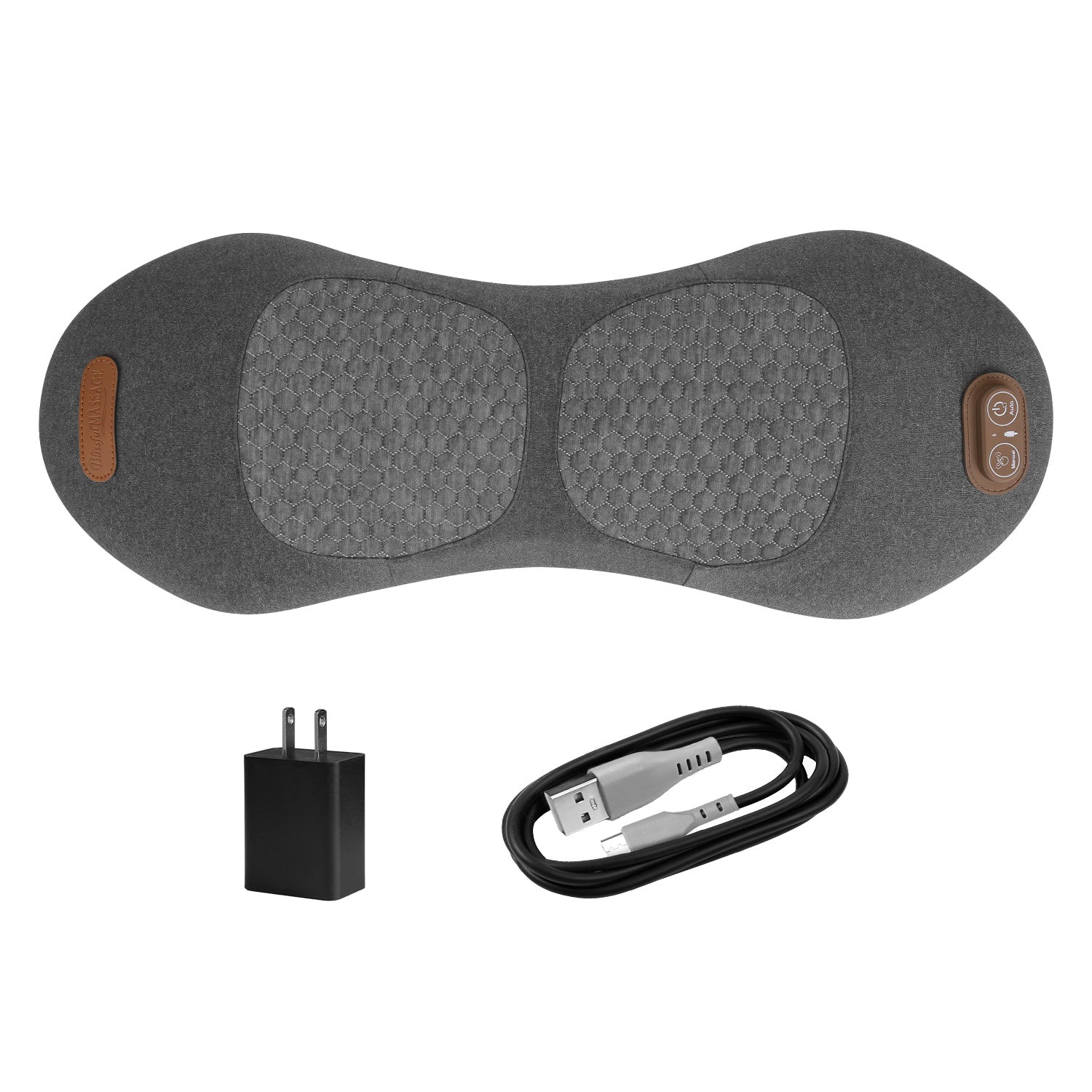 3-in-1 Back Massager Pillow with Heat & Vibration – For Office, Car & Home Main image
