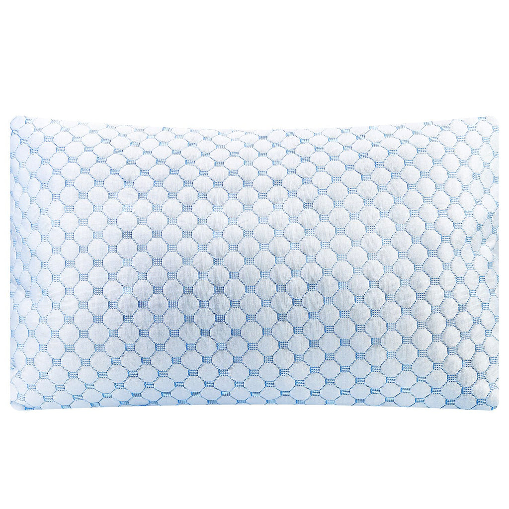 Cooling Memory Foam Pillow – Gel Infused with Adjustable Fill (1 or 2 Pack)