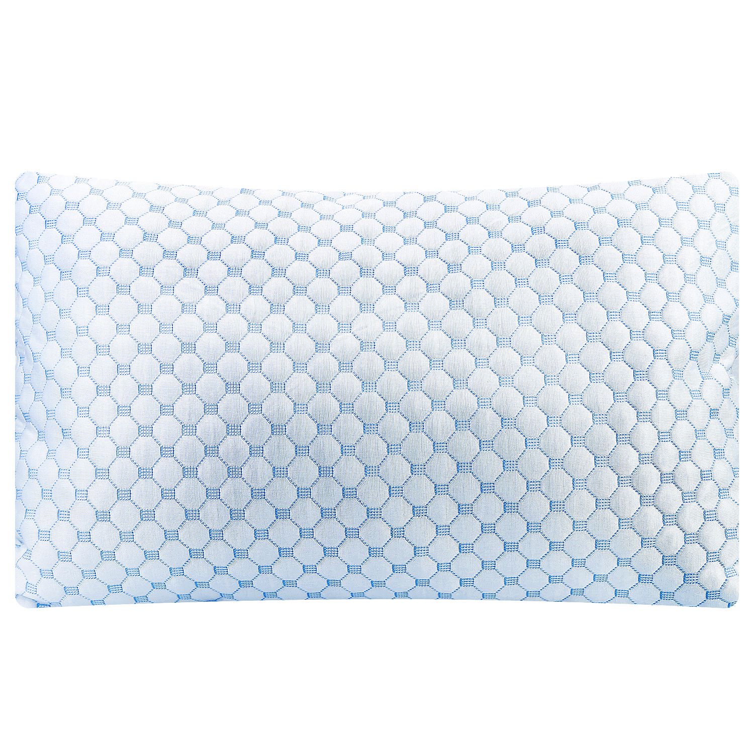 Cooling Memory Foam Pillow – Gel Infused with Adjustable Fill (1 or 2 Pack)