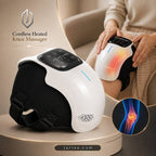 Cordless Heated Knee Massager with Kneading & Vibration