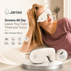 Heated Eye Massager: Air Compression &amp; Music for Tired, Strained Eyes