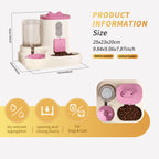 2-in-1 Automatic Cat Food & Water Dispenser