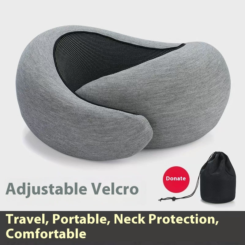 Travel Neck Pillow – Memory Foam U-Shaped for Airplane, Car & Office Secondary image
