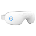 Jarixo heated eye massager with air compression and built-in music, folded flat on a white background