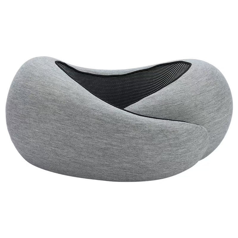 Jarixo U-shaped memory foam travel neck pillow with adjustable closure and storage bag Main image
