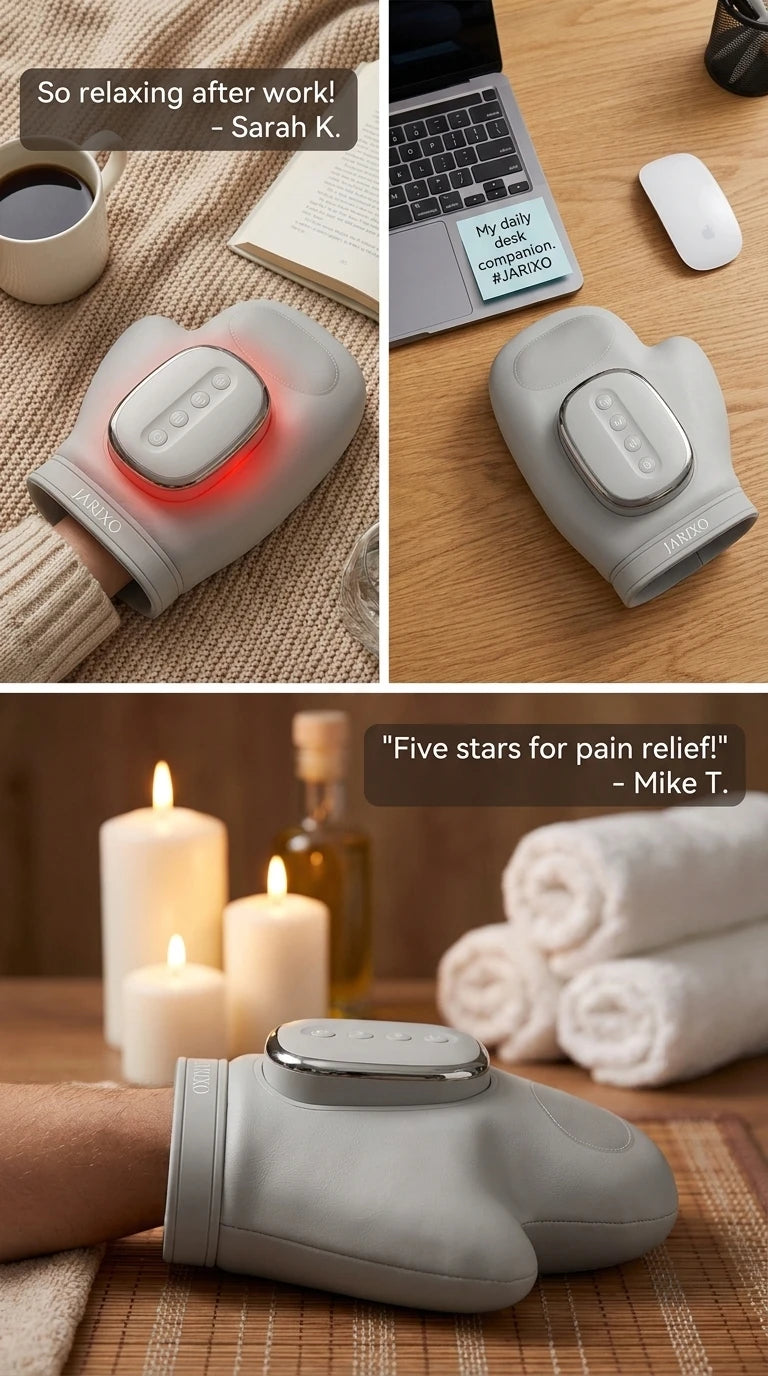 Jarixo 3-in-1 Hand Massager customer photo